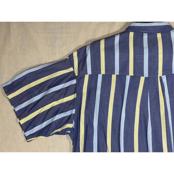 Painted Desert by Wrangler Men’s 2XT Stripe Short Sleeve Button Down Shirt - Picture 13 of 16